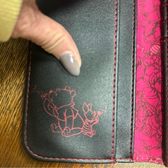 Loungefly Winnie the Pooh, “Grown With Love” Embossed Backpack (NWT) and Wallet. - Picture 4 of 8